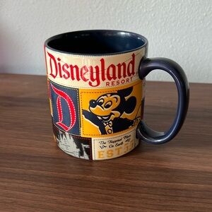 Disney Disneyland Patchwork Coffee Cup